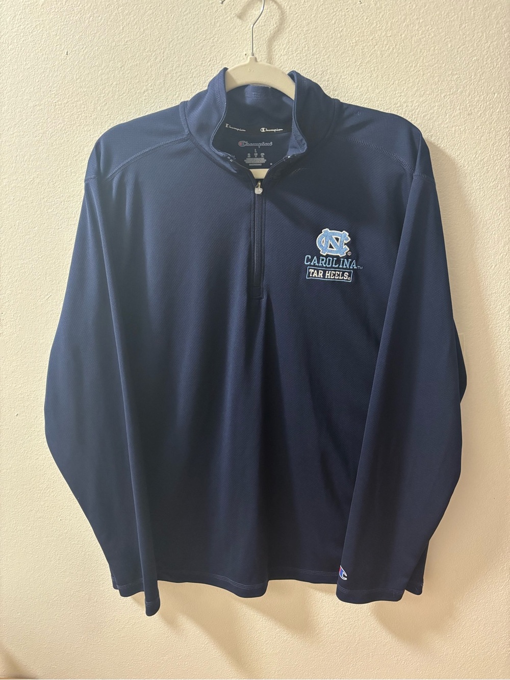 Champion Navy Carolina Tar Heels Pullover